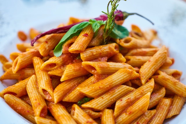 Penne Pasta in red sauce